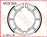 Brake shoes (180x36 mm) (S626)