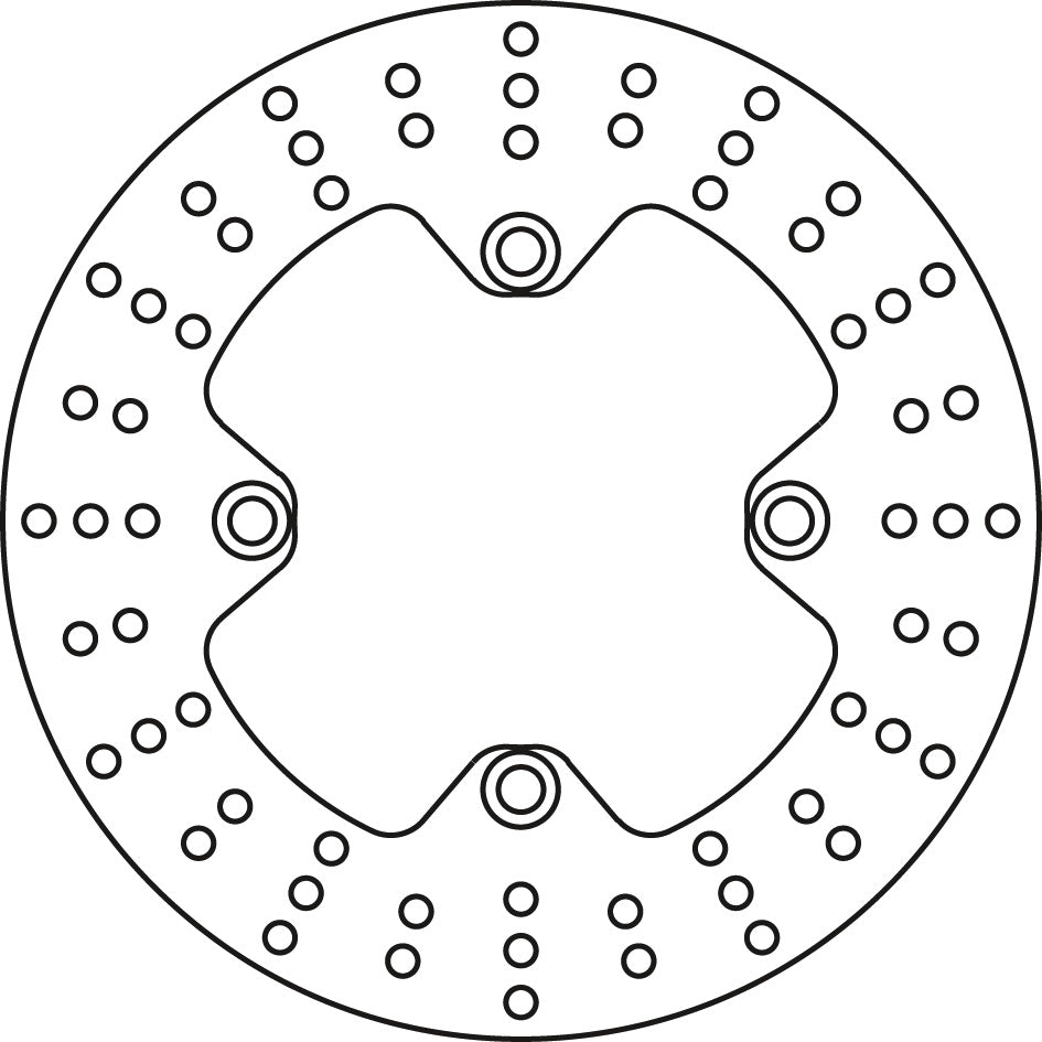 Front brake disc Honda CB 250 Two Fifty 92-05, rear - Honda Transalp XL-V 600, 650 91-07, Transalp XL-V A 700 08-13