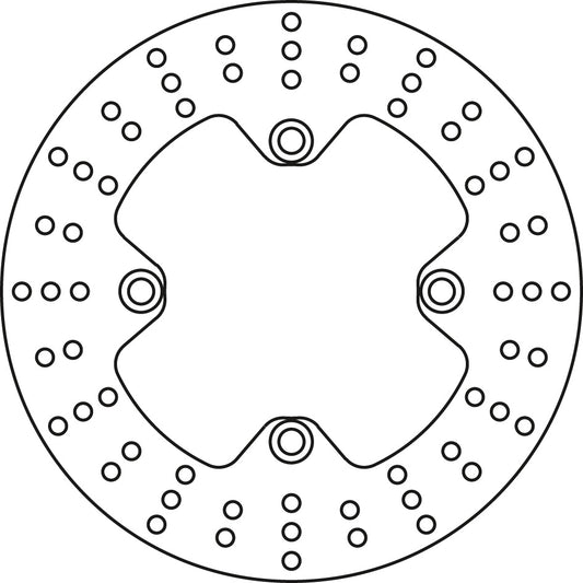 Front brake disc Honda CB 250 Two Fifty 92-05, rear - Honda Transalp XL-V 600, 650 91-07, Transalp XL-V A 700 08-13