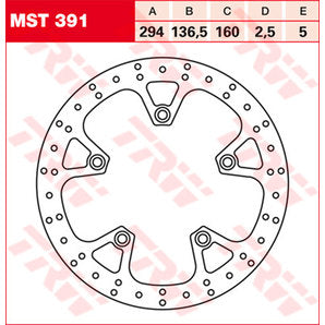 Rear brake disc BMW K 1200, 1300 GT 06-11
