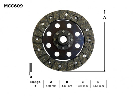 Clutch plate BMW R 1200 GS, Adventure, R, RT, RS 04-14