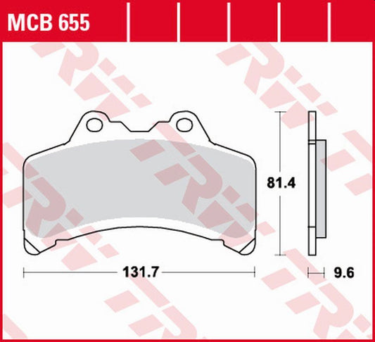 Brake pads KH191 organic Yamaha GTS 1000 93-99 front