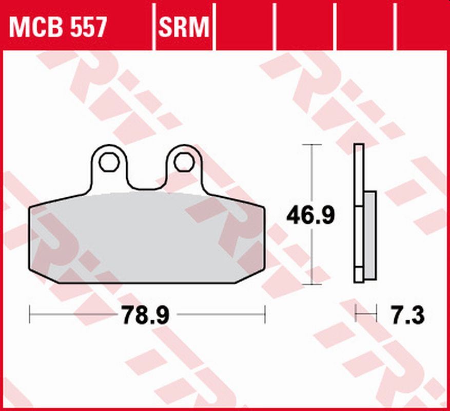 Brake pads KH256 sinter Honda City Fly 125 98-00, Aprilia SportCity 300 08-13, Scarabeo 150 99-04, Leonardo 250 99-04, Atlantic 500 02-05, Scarabeo 500 02-12 front