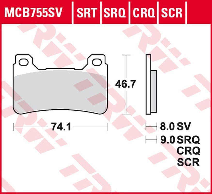 Brake pads KH390 sinter carbon racing Honda CBR 600RR 05-16, CBR 1000RR Fireblade 04-16 front