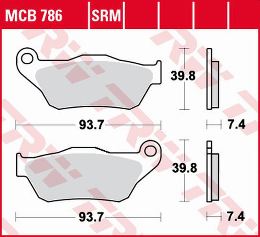 Brake pads KH430 sinter Yamaha XP 250 X-Max 05-09, YP 125 X-Max 06-09 front