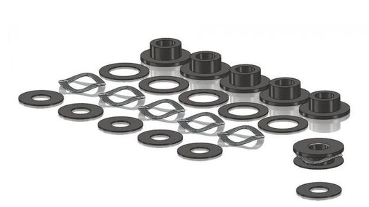 Sleeve and washer mounting kit for brake disc BMW R 850 C, GS 97-00, R 850 R 95-07, R 1100 GS, RT, S 93-05, R 1150 GS, ADV, R, RT 99-06, K 1200 GT, LT 98-09, K 1200 RS 97-05, K 1200 S 05-09, R 1200 C, CL 98-05 front