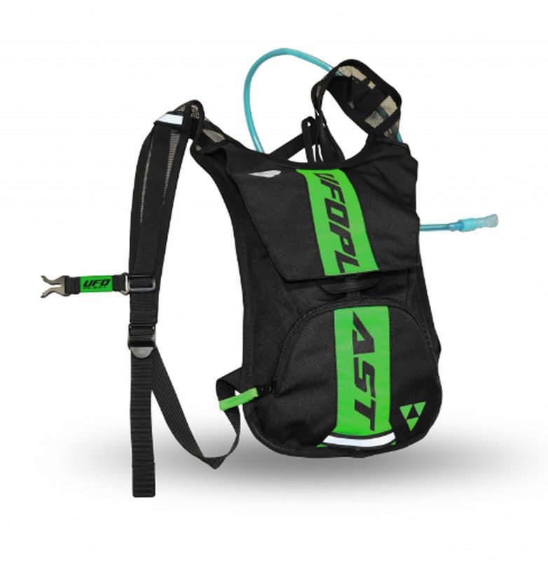 Camel bag (backpack) with hydration system (2L bladder) color black-green