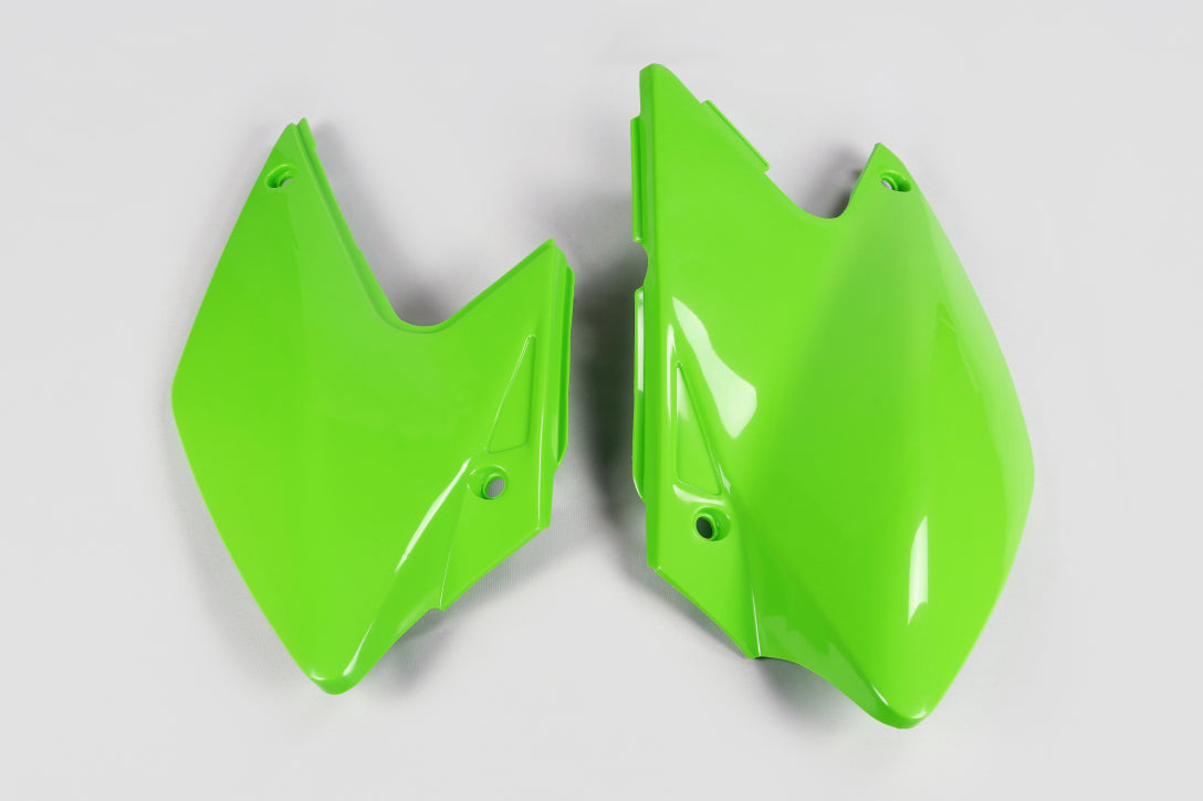 Rear side panels Kawasaki KLX 450 R 07-25 color green