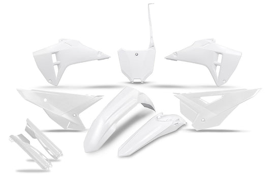 Full plastics kit with fork guards Honda CRF 250R / 450R 25 color white
