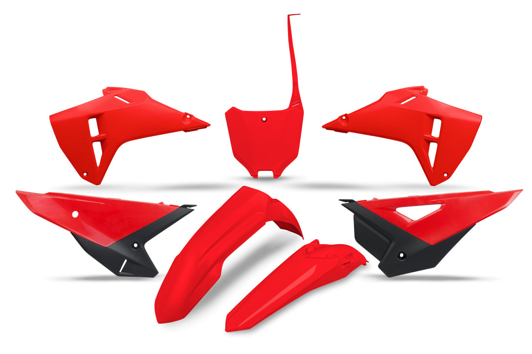 Plastics kit Honda CRF 250R/450R 25 color OEM (red/black)
