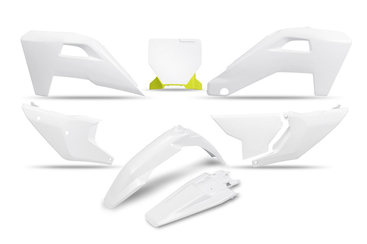 Plastics kit Husqvarna TC 125/150/250/300 25, TX 300 25, FC 250/350/450 25, FX 350/450 25 color OEM