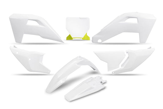 Plastics kit Husqvarna TC 125/150/250/300 25, TX 300 25, FC 250/350/450 25, FX 350/450 25 color OEM
