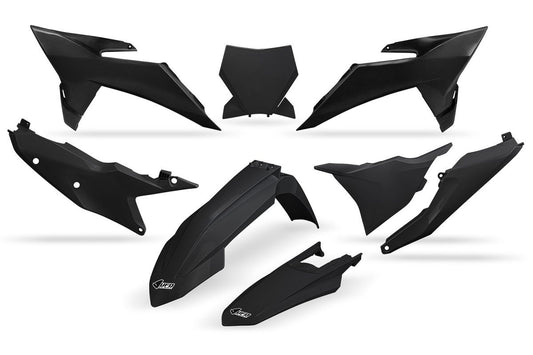 Plastics kit KTM SX 125/150/250/300 25, SX-F 250/350/450 25 color black