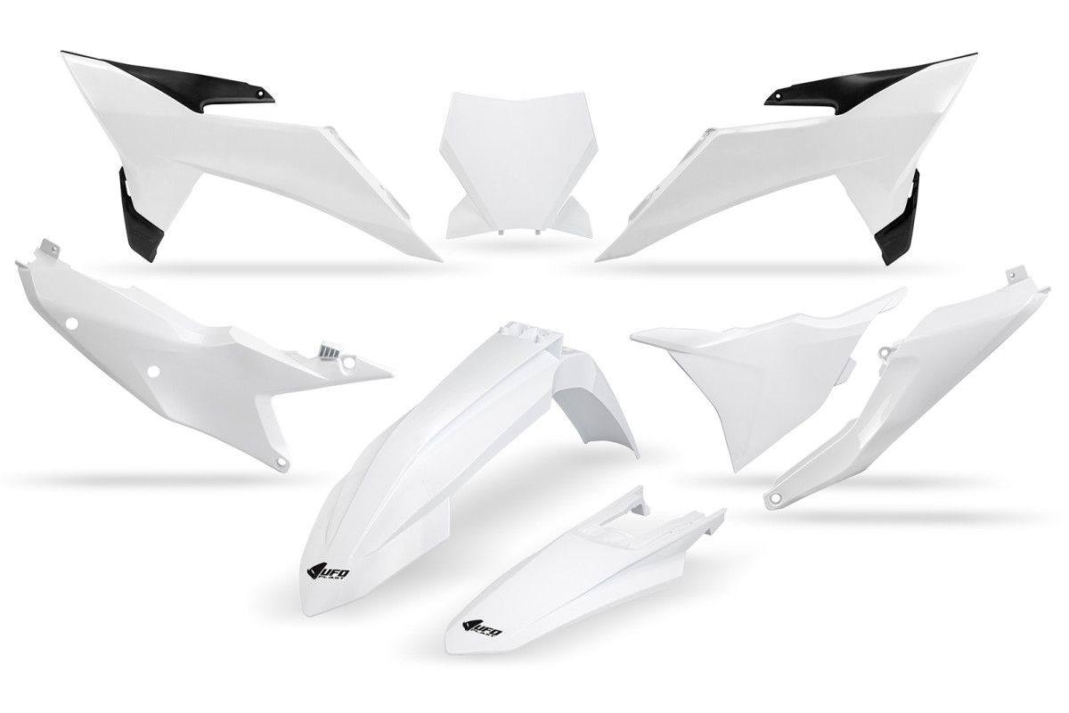 Plastics kit KTM SX 125/150/250/300 25, SX-F 250/350/450 25 color white