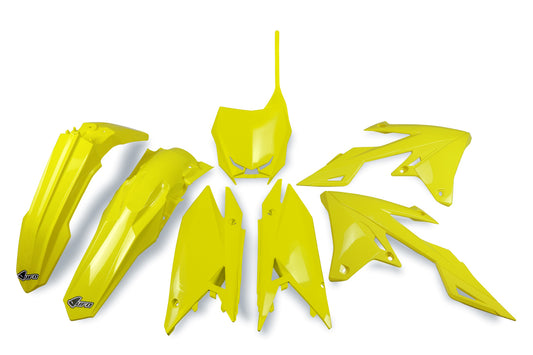 Plastics kit Suzuki RM-Z 250 19-25, RM-Z 450 18-25 color yellow