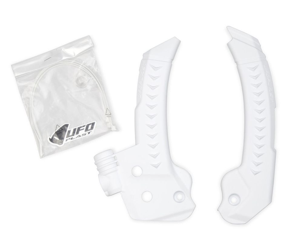 Frame guards Husqvarna TC 300, 250, 150, 125 25, TX 300 25, FC 450, 350, 250 25, FX 450, 350 25 color white