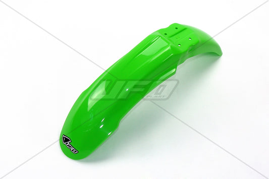 Front fender Kawasaki KX 450/250/125 03-08, KXF 450 06-08, KXF 250 04-08, KLX 450R 07-23 color green - replaces KA03753026
