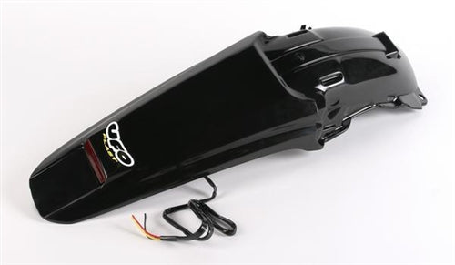 Rear fender Honda CRF 450 X 05-09 with LED light color black
