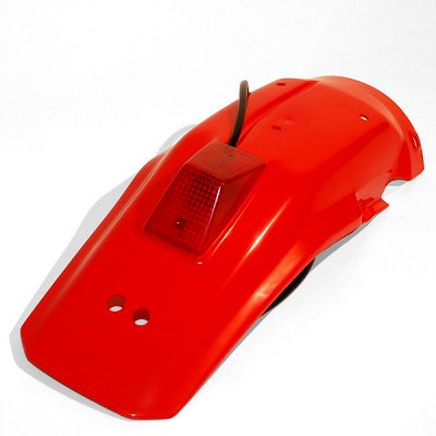 Rear fender Honda XR 600 R 88-00 with light color red