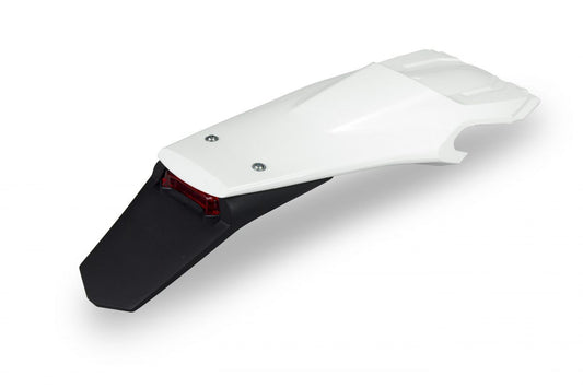 Rear fender Husqvarna TE/TC 150/250/300, TX 250/300, FE 250/350/450/501 20-21 color white (enduro with LED light)