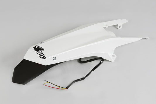 Rear fender Husqvarna TE/TX 125, TE/TX/FE 250, TE 300, FE 350/450/501 14-16 color white (enduro with LED light)