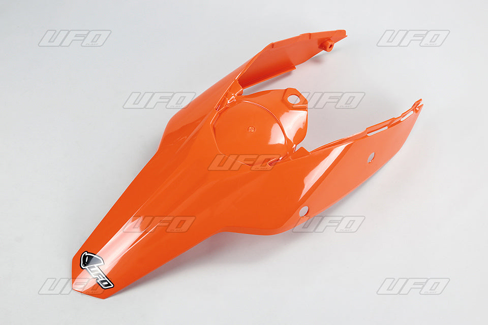 Rear fender KTM EXC 08-11 with rear side panels color orange
