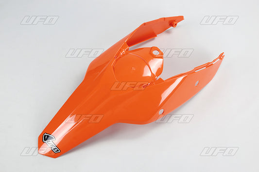 Rear fender KTM EXC 08-11 with rear side panels color orange
