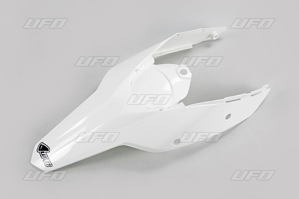 Rear fender KTM EXC 08-11 with rear side panels color white