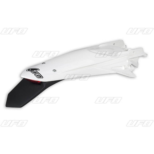 Rear fender KTM EXC 125 20-21, EXC/EXC-F 150/250/300/350/450/500 TPI 20-2023 color white (enduro with LED light)