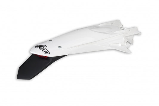 Rear fender KTM EXC 125 20-21, EXC/EXC-F 150/250/300/350/450/500 TPI 20-2023 color white (enduro with LED light)