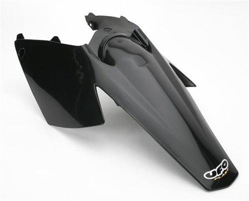 Rear fender KTM SX 03-06, EXC 03-07 with rear side panels color black