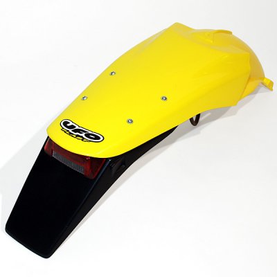 Rear fender Suzuki DR-Z 400 E 00-24 with light color yellow