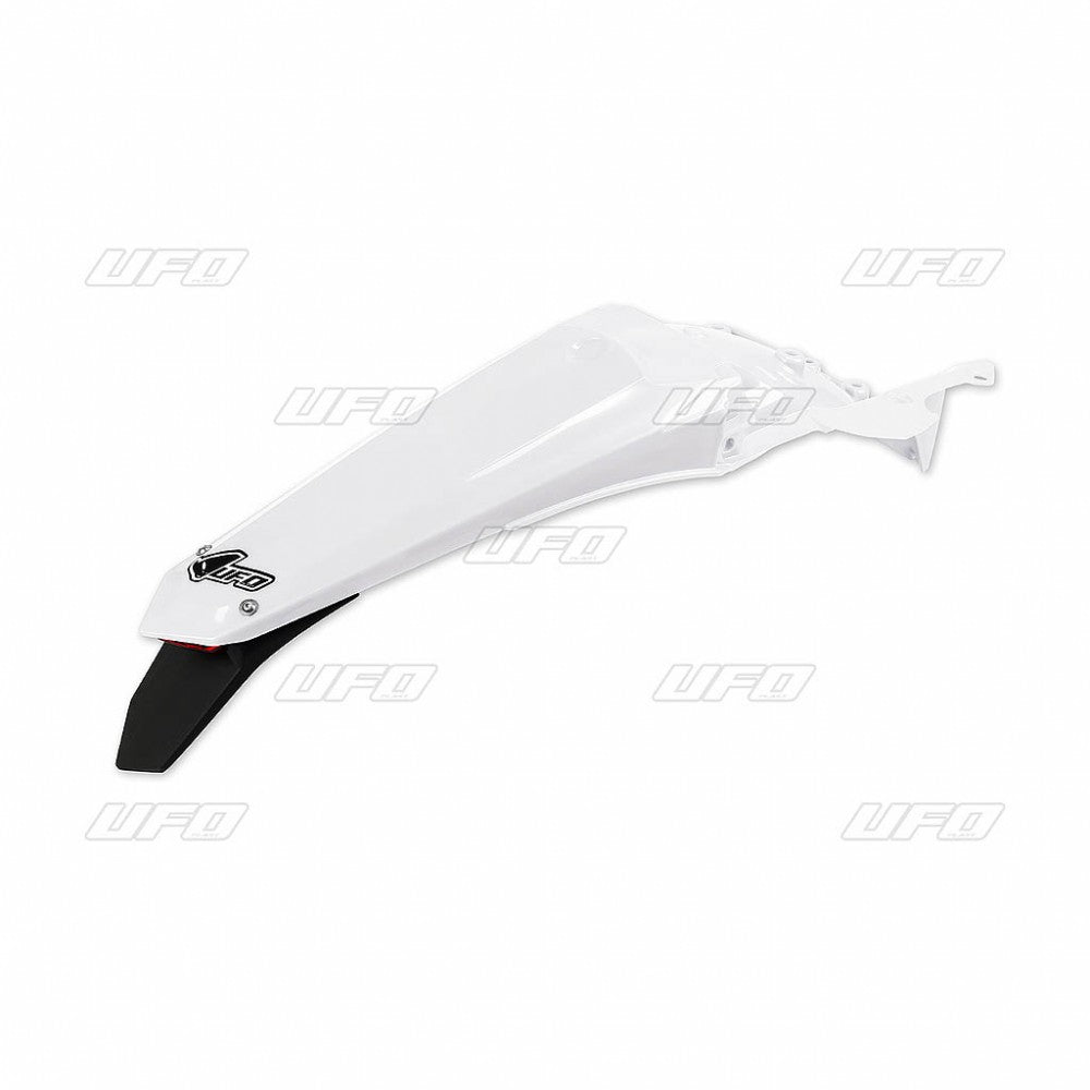 Rear fender Yamaha WR-F 250 15-19, WR-F 450 16-19 with light color white (enduro with LED light)