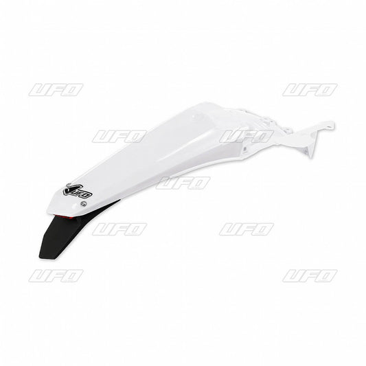 Rear fender Yamaha WR-F 250 15-19, WR-F 450 16-19 with light color white (enduro with LED light)