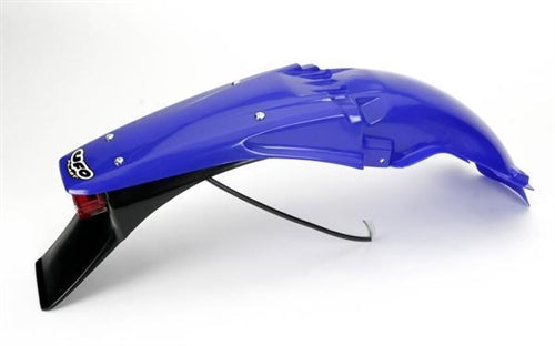 Rear fender Yamaha YZ-F 250 01-02, YZ-F 400/426 98-02, WR-F 250 01-02, WR-F 400 98-02, WR-F 426 00-02 with light color blue