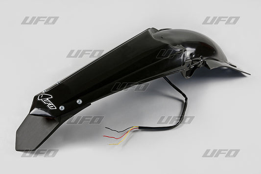 Rear fender Yamaha YZ-F 250 10-13 color black (enduro with LED light)