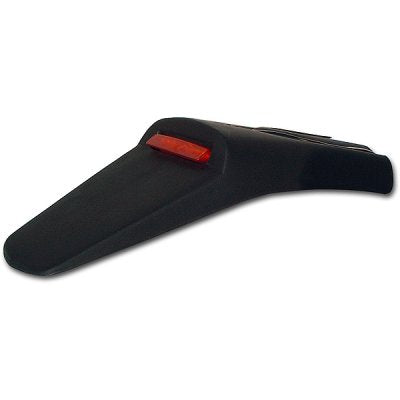 Rear fender with light and license plate mount (homologated) color black