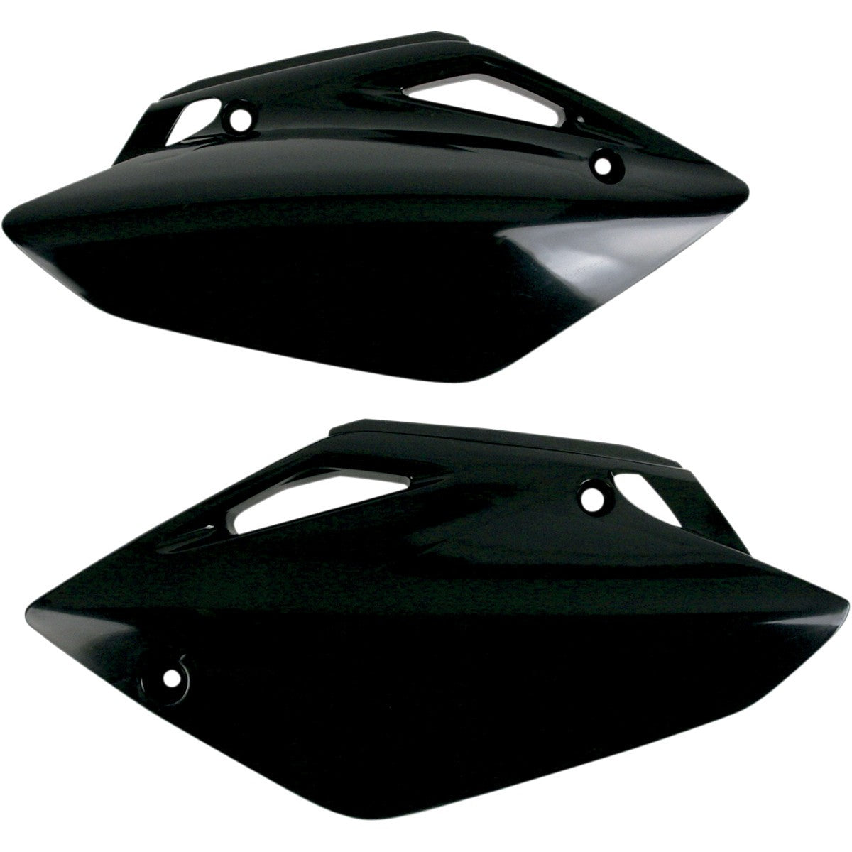 Rear side panels Honda CRF 150 R 07-09 color black