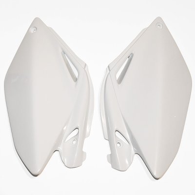 Rear side panels Honda CRF 250 R 06-09 color white