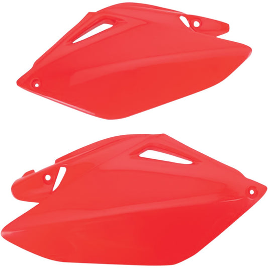 Rear side panels Honda CRF 250 R 06-09 color red