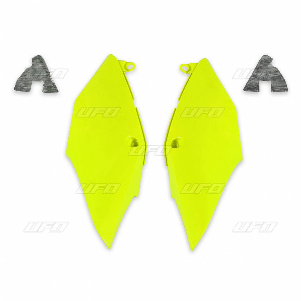 Rear side panels Honda CRF 250 R-RX, CRF 450 R-RX 18-19 color yellow fluo