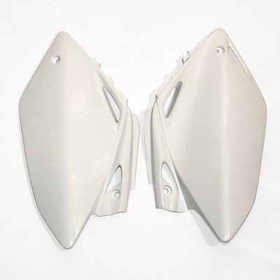 Rear side panels Honda CRF 450 R 07-08 color white