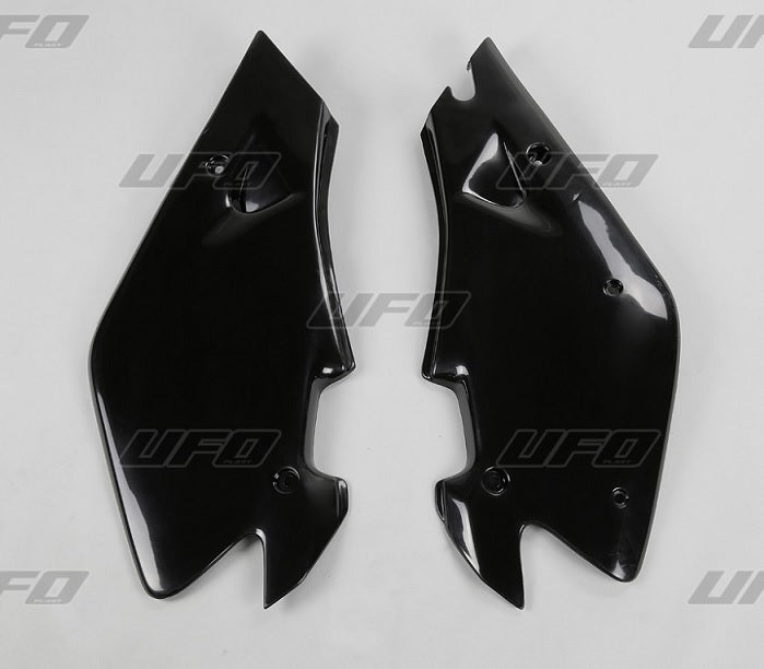 Rear side panels Husqvarna 2T 00-04, 4T 02-04 color black