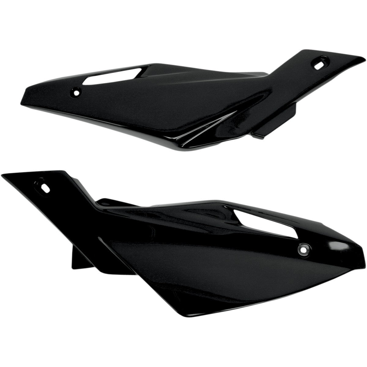 Rear side panels Husqvarna TC/TE 08-12 color black