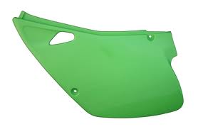 Rear side panels Kawasaki KX 125/250 92-93 color green