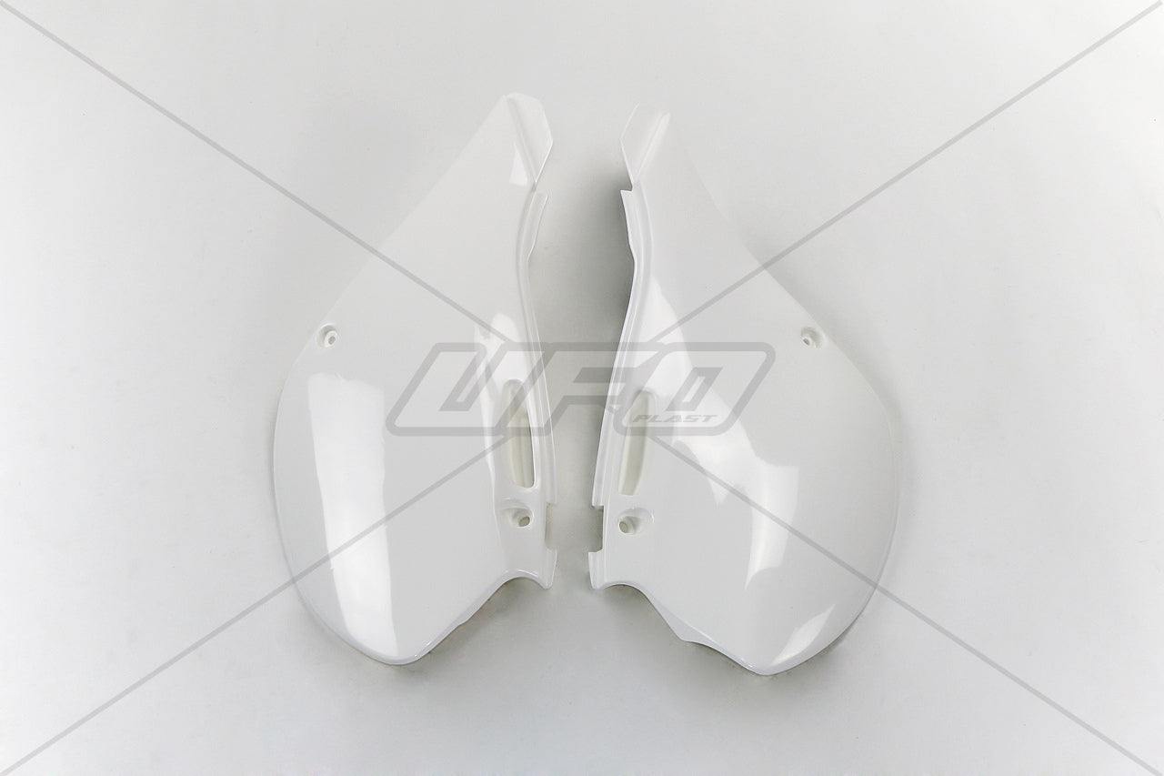 Rear side panels Kawasaki KX 125/250 99-02 color white