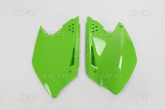 Rear side panels Kawasaki KX-F 250 06-08 color green