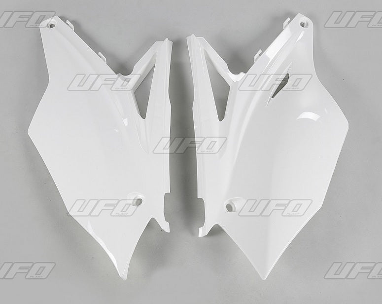 Rear side panels Kawasaki KX-F 450 16-17 color white