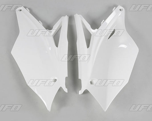 Rear side panels Kawasaki KX-F 450 16-17 color white