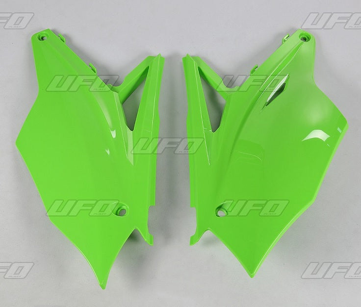 Rear side panels Kawasaki KX-F 450 16-18, KX-F 250 17-20 color green